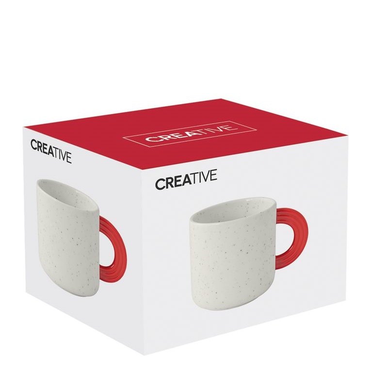 Porcelain mug in colour box