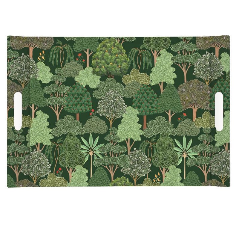 Rect.tray with handles
