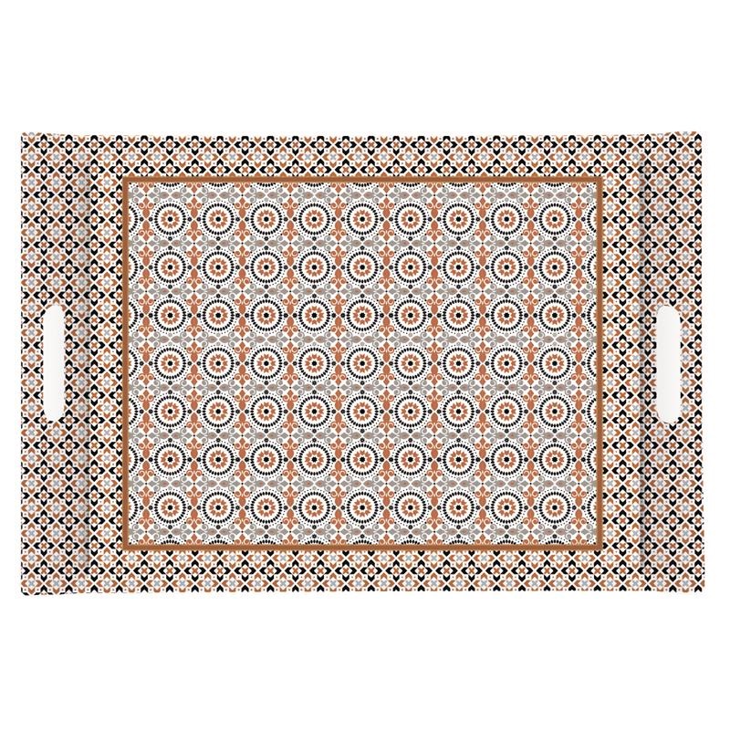 Rect.tray with handles