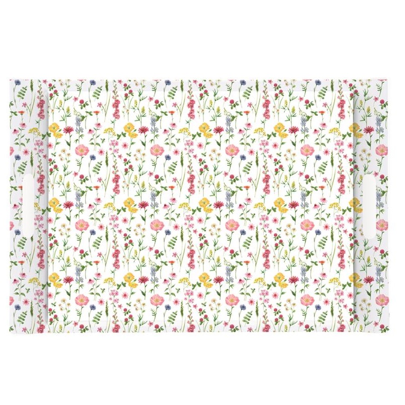 Rect.tray with handles