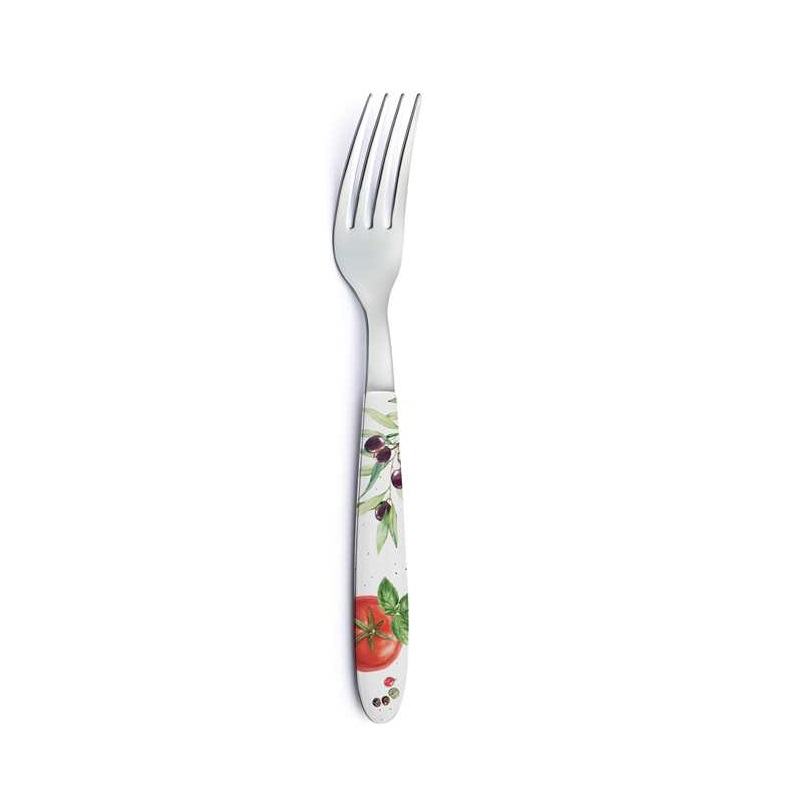 S/S Fork with decorated handle