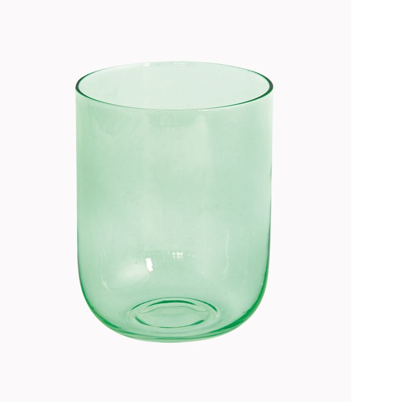 Set 2 coloured water glasses in colour box