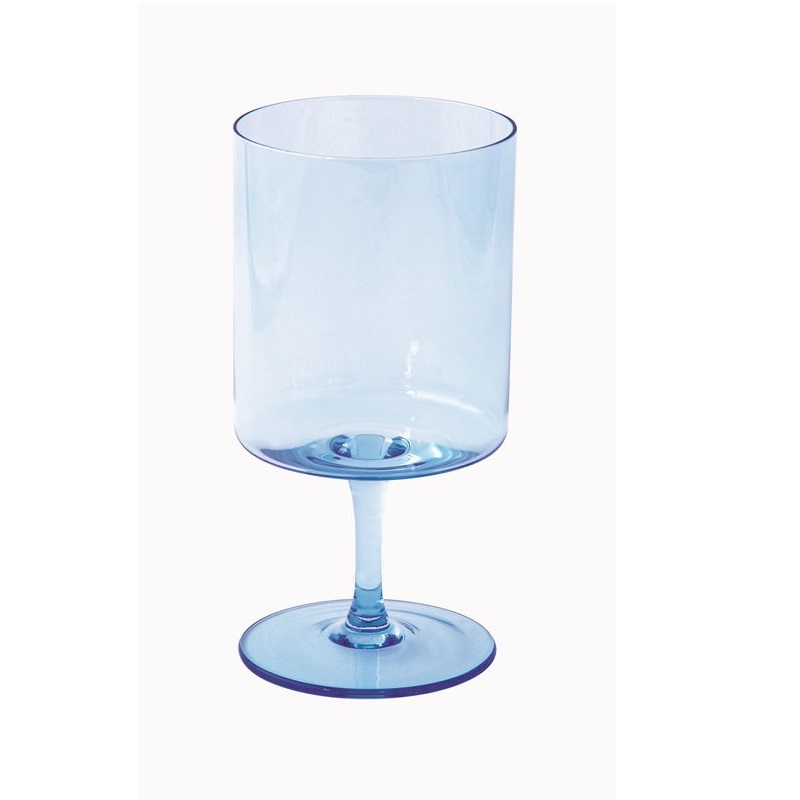 Set 2 coloured wine glasses in colour box