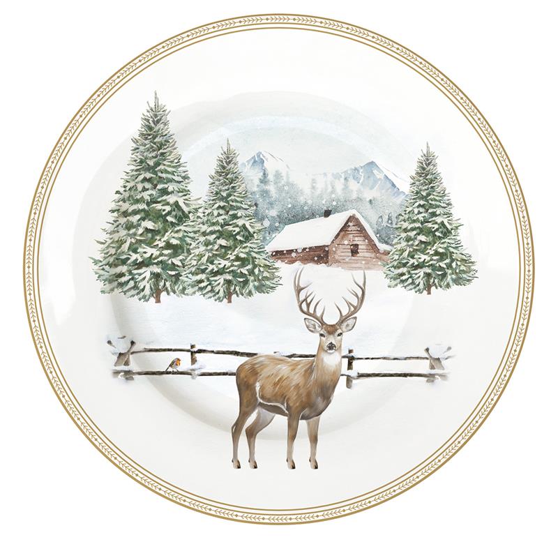 Porcelain side plate