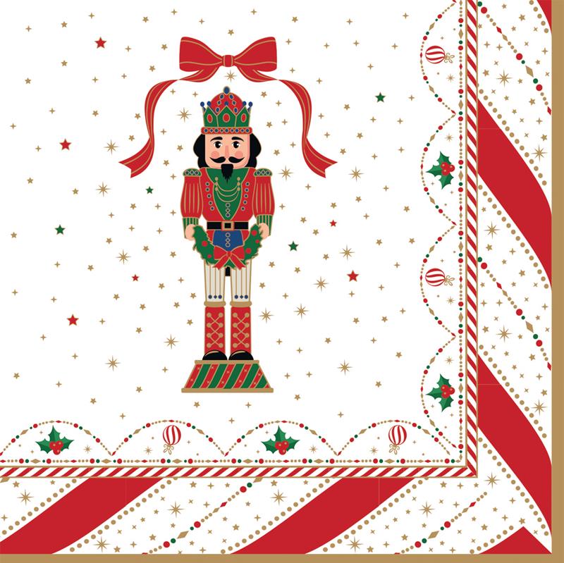Pack of 20 paper napkins 3 ply