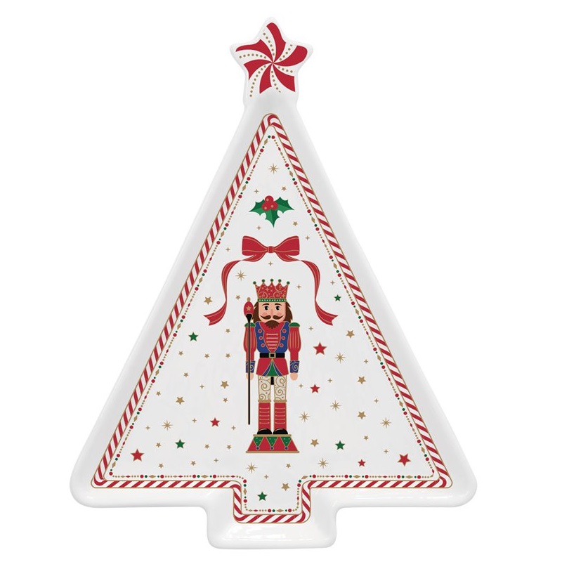 Porcelain Christmas tree in colour box
