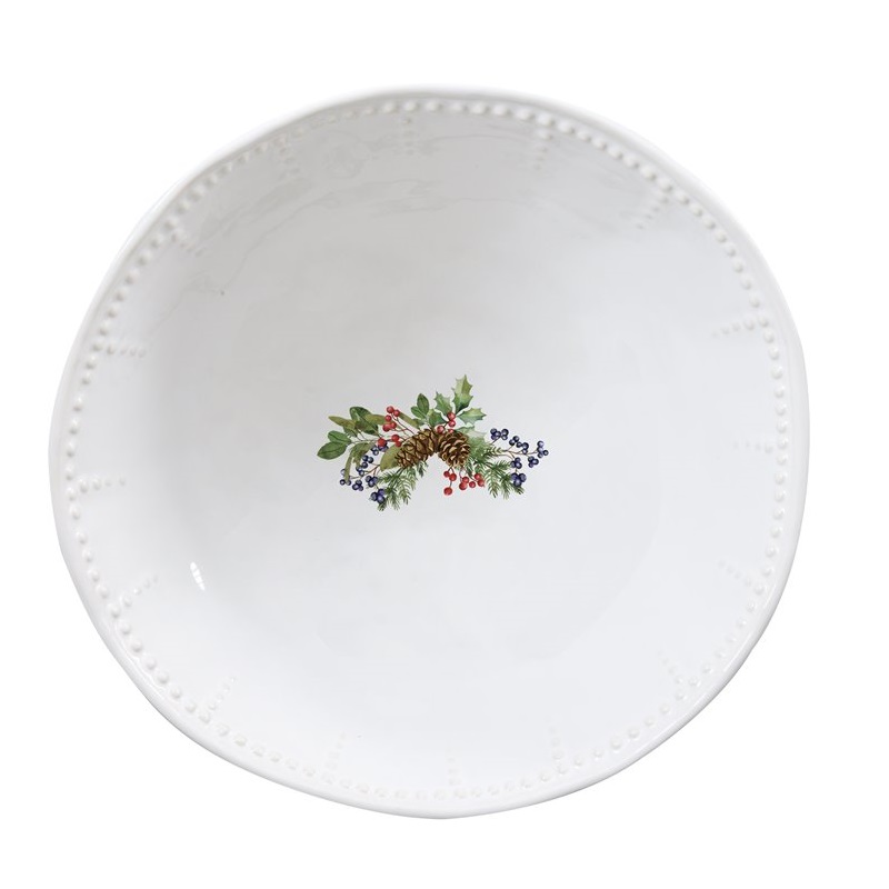 Ceramic soup plate