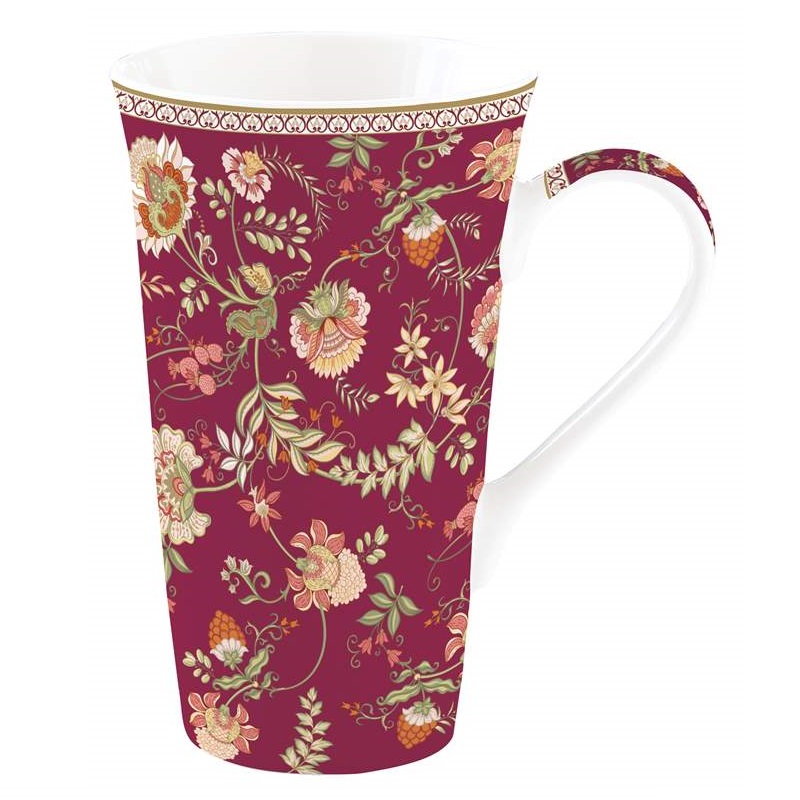 High quality porcelain mug in colour box