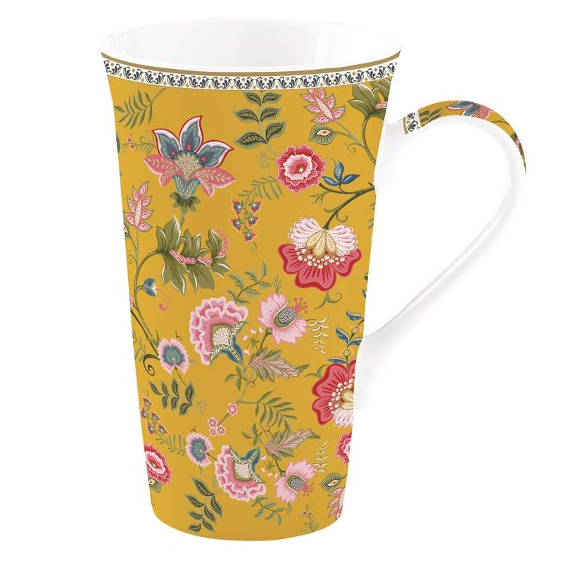 High quality porcelain mug in colour box