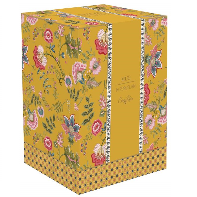 High quality porcelain mug in colour box