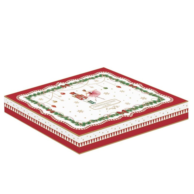 Porcelain Christmas tree in colour box