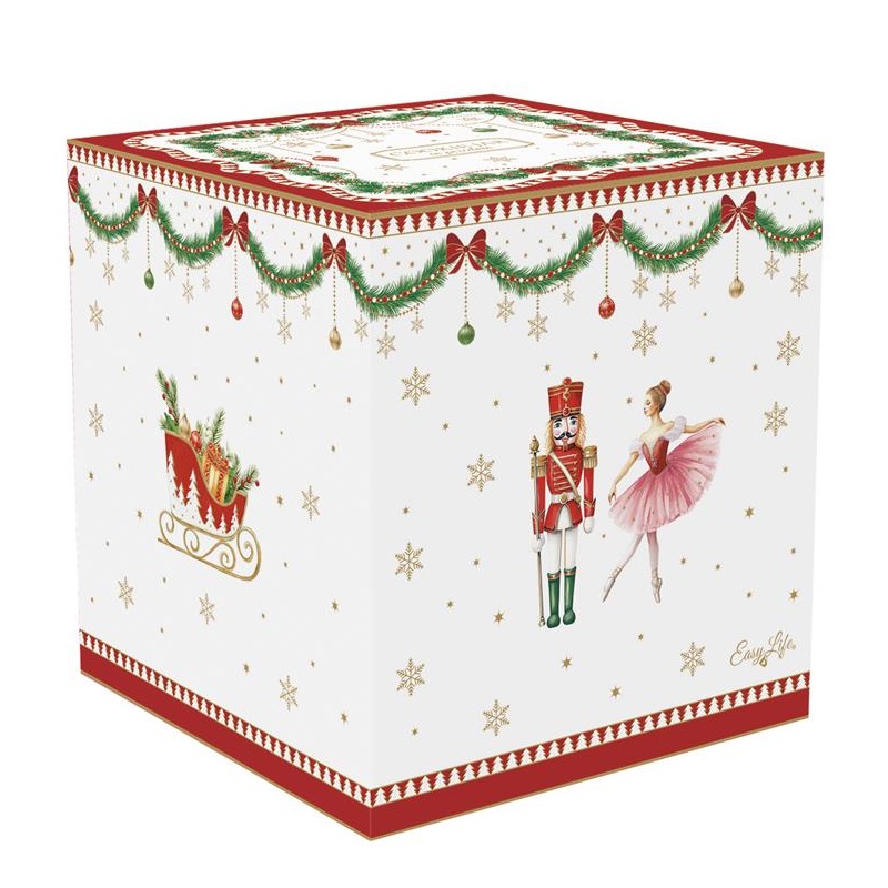 Porcelain Cookie Jar in colour box