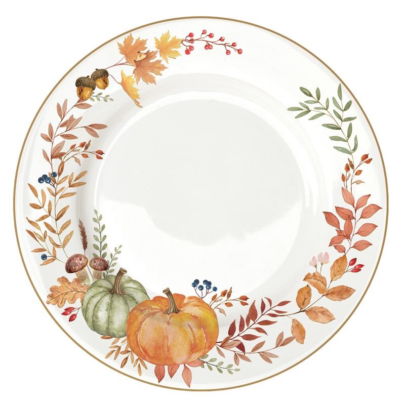 Porcelain dinner plate