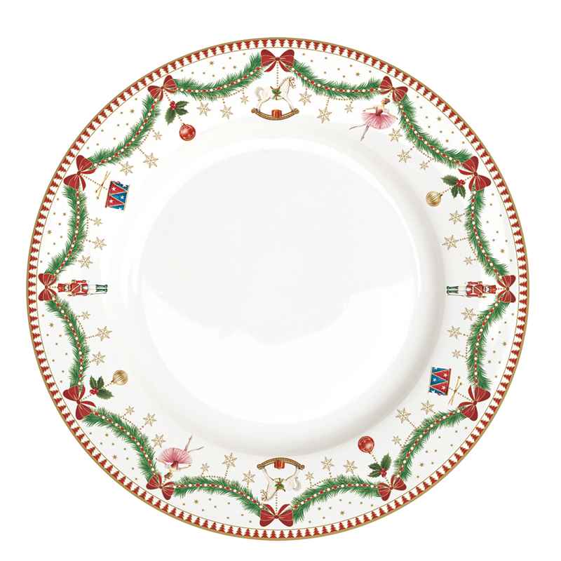 Porcelain dinner plate