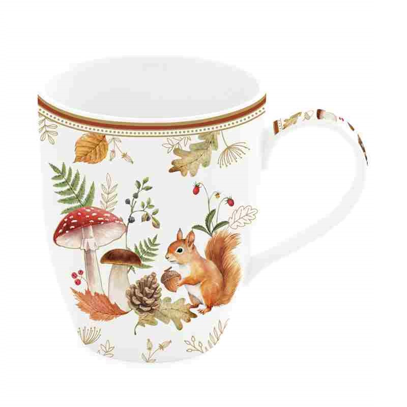 Porcelain mug in colour box