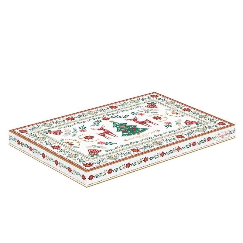 Porcelain serving platter in colour box , size: 35