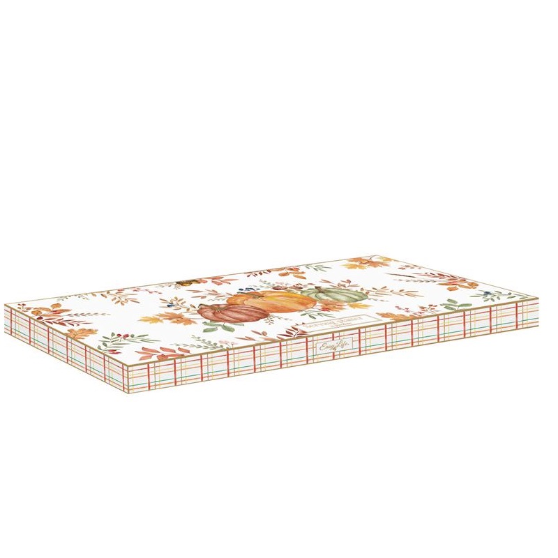 Porcelain serving platter in colour box