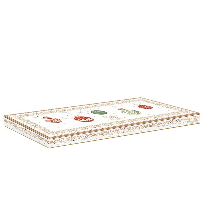 Porcelain serving platter in colour box