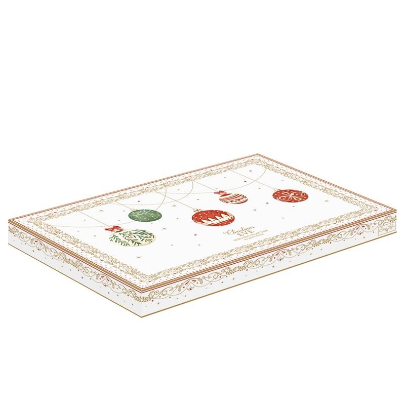 Porcelain serving platter in colour box