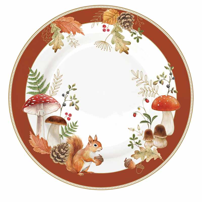 Porcelain side plate