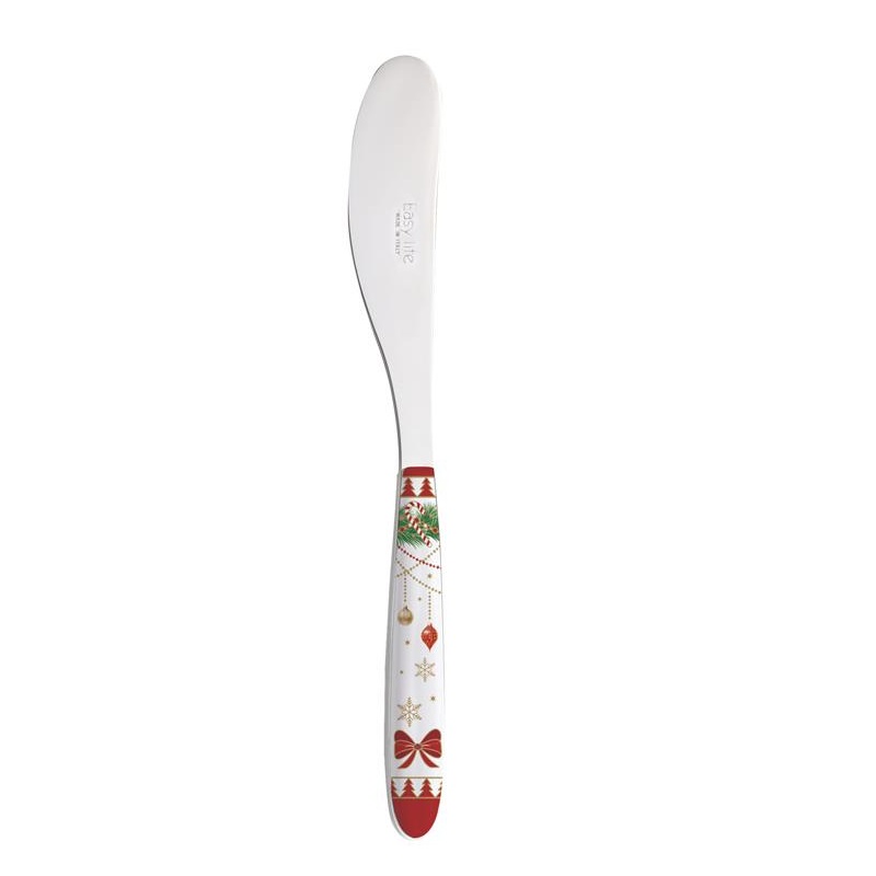 S/S Butter knife with decorated handle