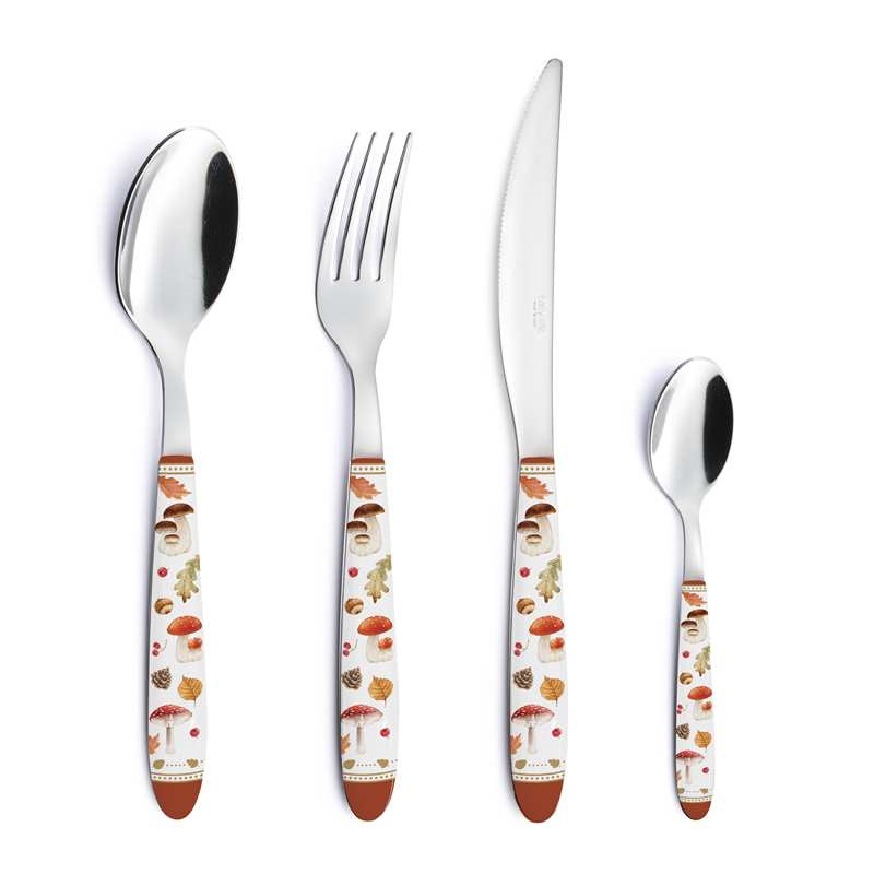 S/S Fork with decorated handle