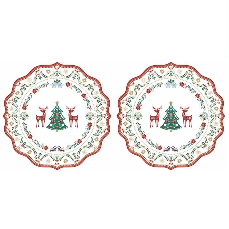 Set 2 PP placemats , size: 34,5 x 34,5 cm,