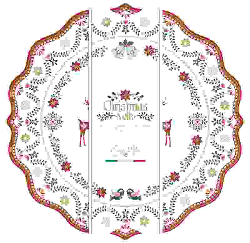 Set 2 PP placemats , size: 34,5 x 34,5 cm,