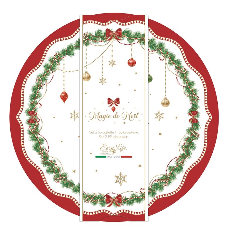 Set 2 PP placemats