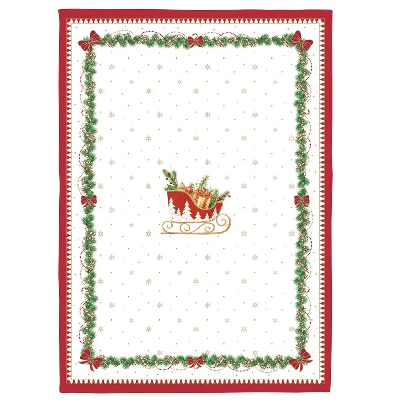 Set 2 kitchen towels 100% cotton