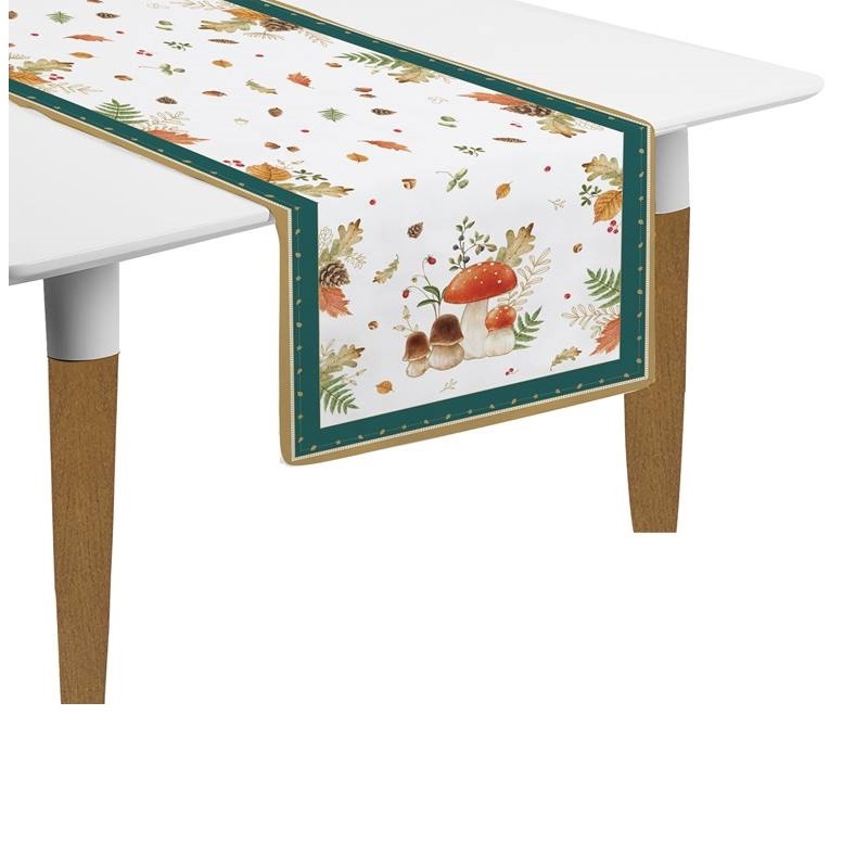 Set of 2 table runners 100% cotton