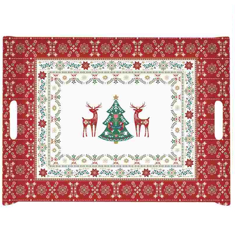 Tray with handles , size: 52 x 37 cm,